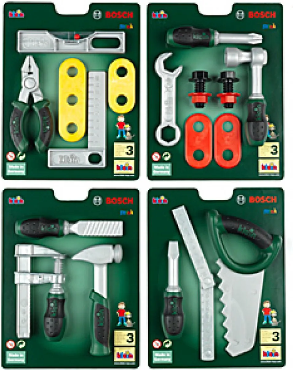 Klein Toys Gereedschapset 4-delig - Multicolor