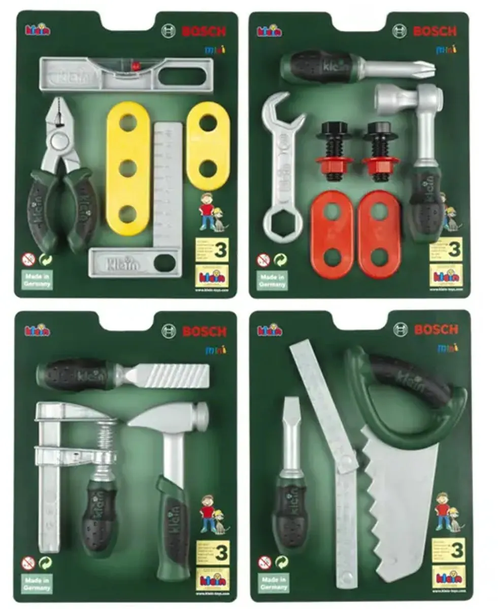 Klein Toys Gereedschapset 4-delig - Multicolor