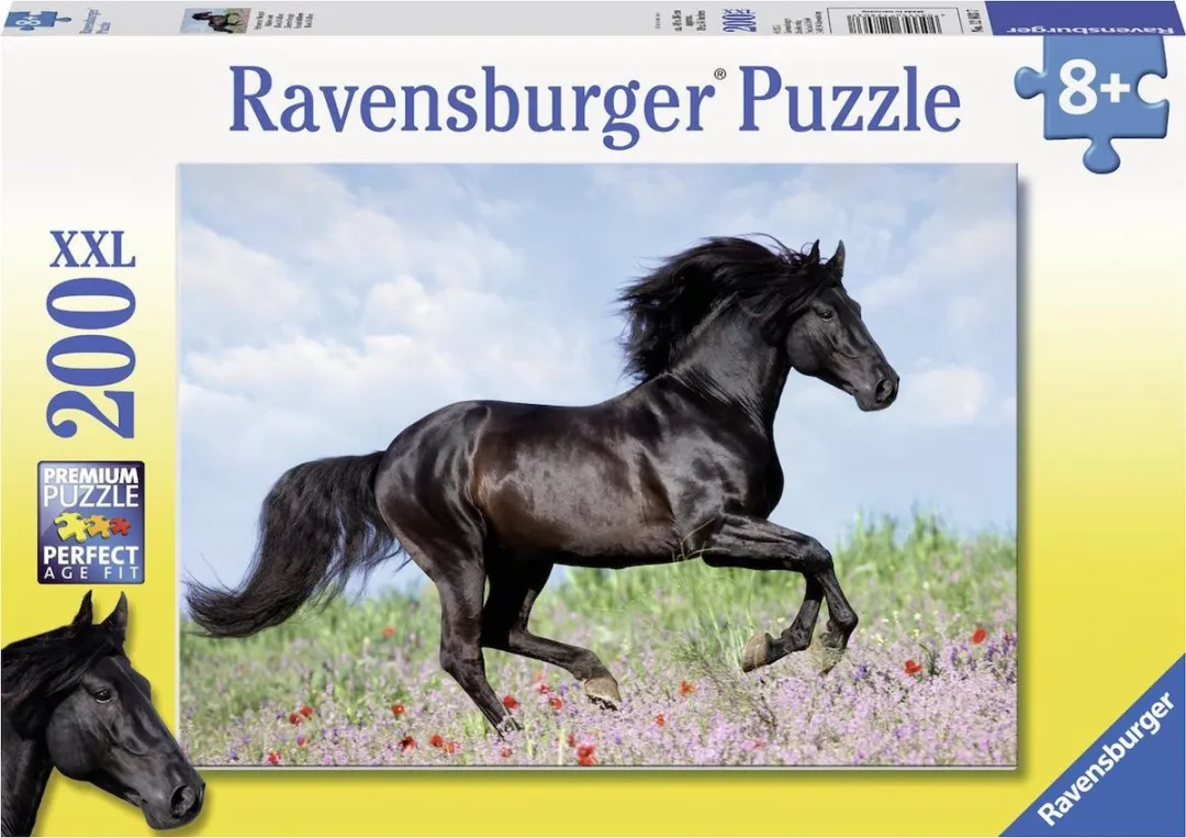 Ravensburger Zwarte Hengst Puzzel 200 Stuks