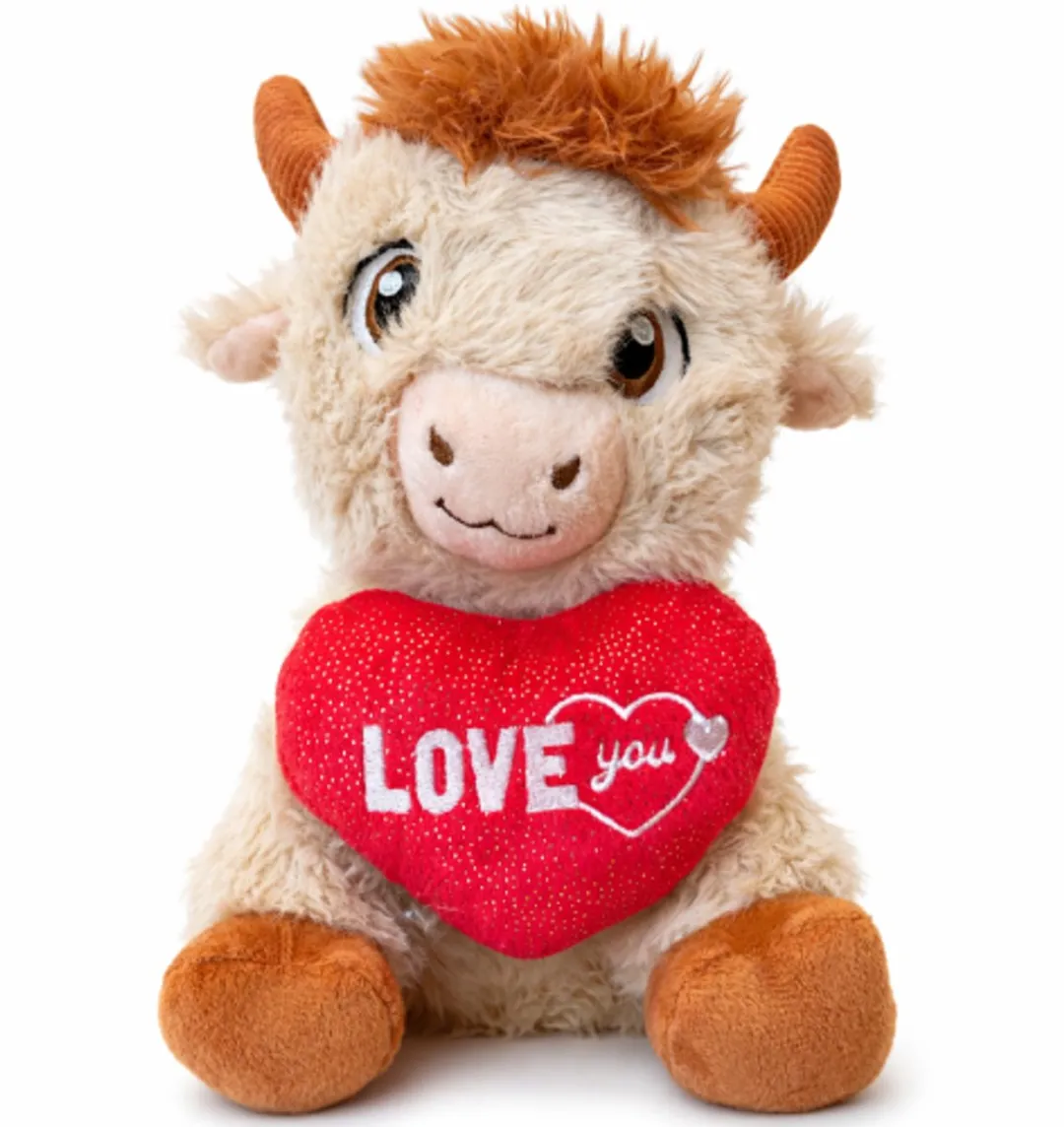Topknuffels Schotse Hooglander Pluche Knuffel 30cm