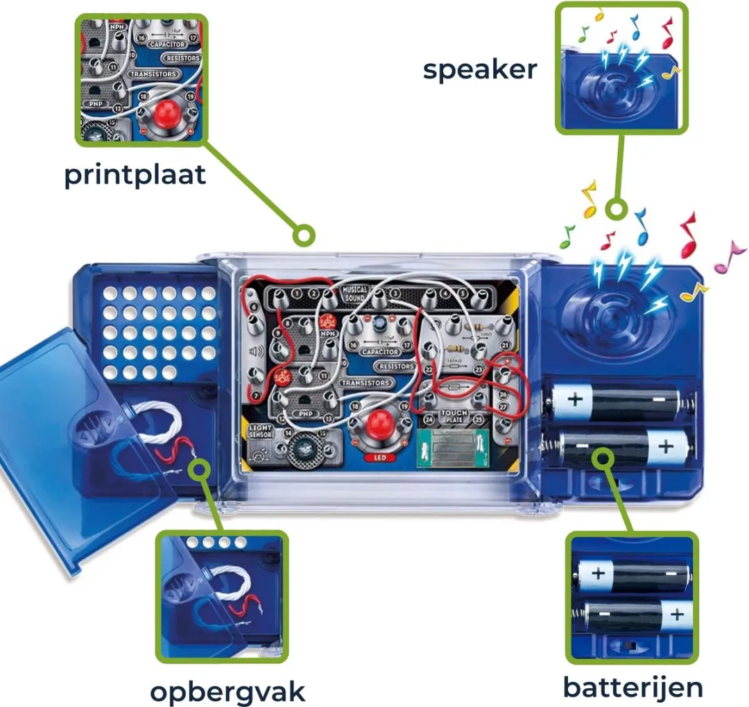 Velleman Elektronische Projectenkit - 8 Experimenten