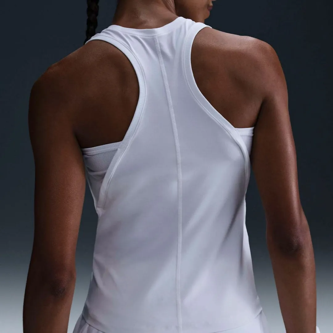 Nike Dri-FIT Victory Tennistop Dames XS - Wit
