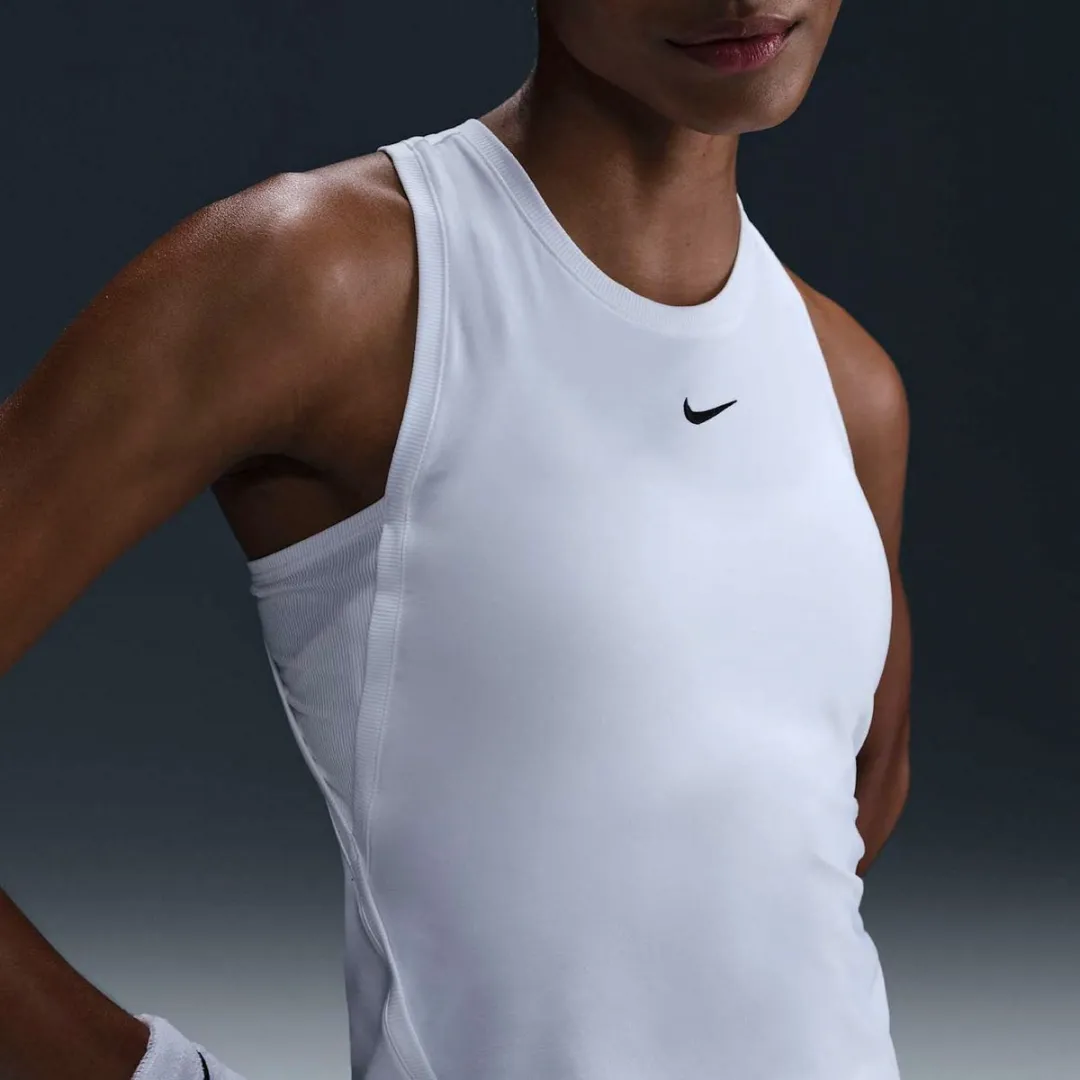Nike Dri-FIT Victory Tennistop Dames XS - Wit