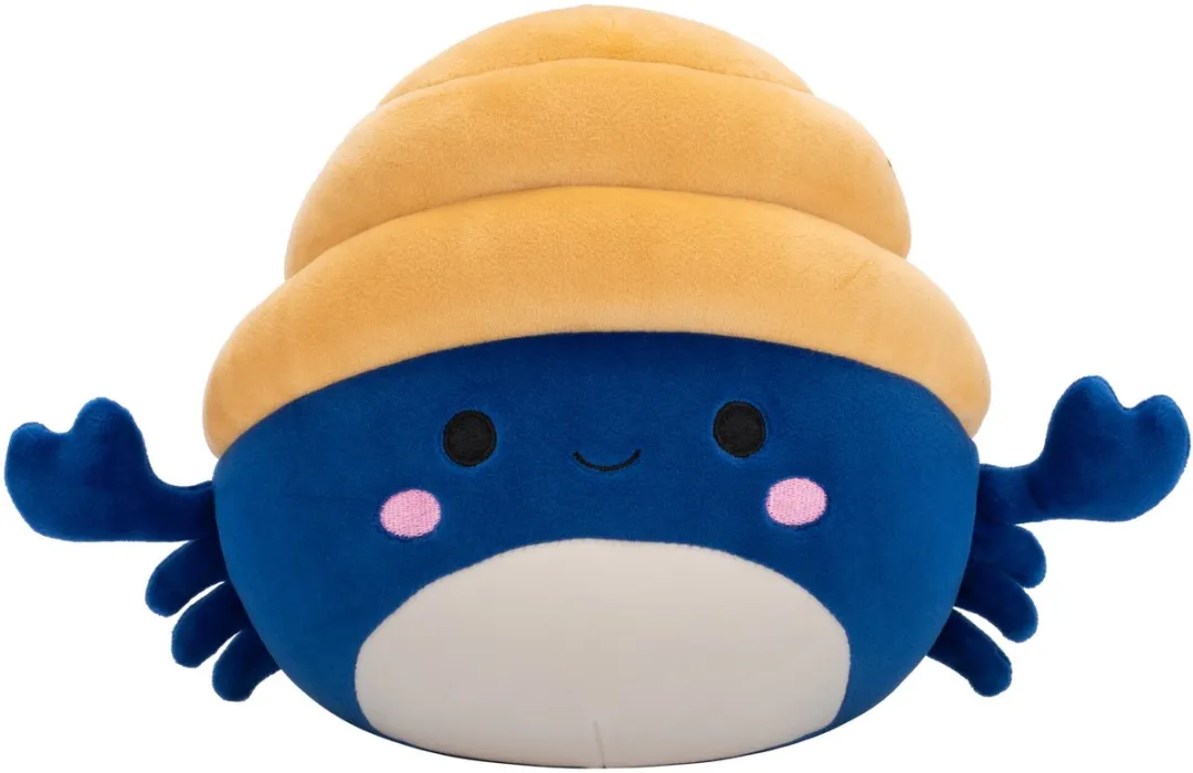 Squishmallows Lenore Navy & Tan Hermit Crab 19cm