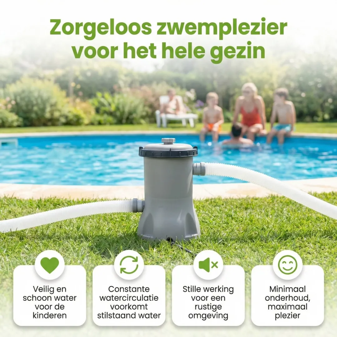 Bestway Flowclear 58383 Filterpomp 2006L/u - 32mm