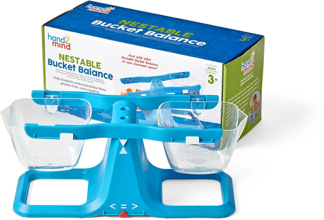 Learning Resources Nestable Bucket Balance