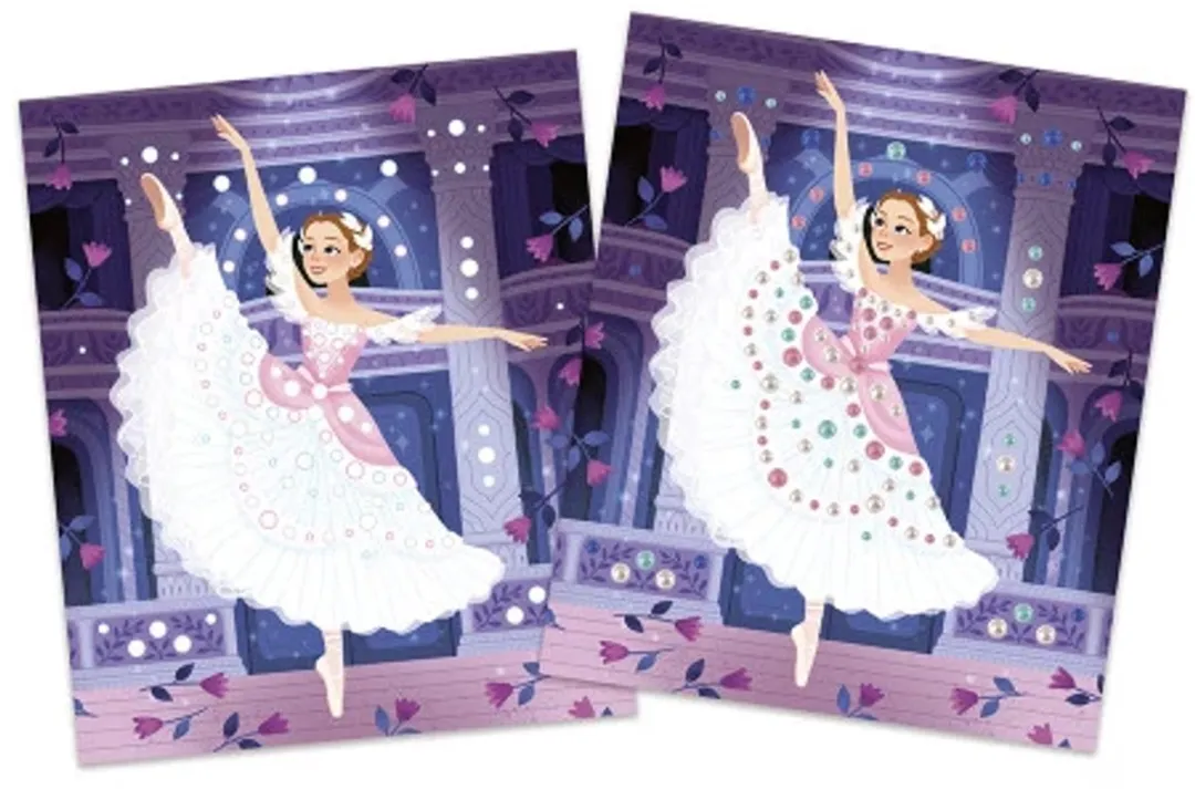 Janod Atelier Dansers Kralenplakset - Meerkleurig