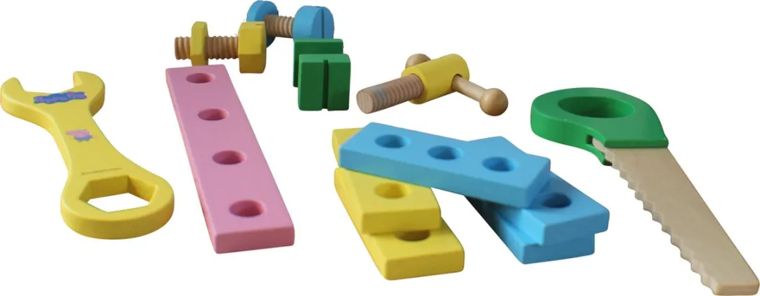Barbo Toys Peppa Pig George Toolset - Wit/Blauw