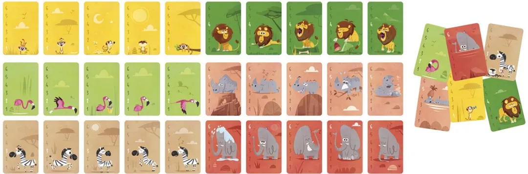 Janod Animals Battle Game J03026 - 2-4 Spelers