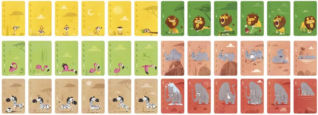 Janod Animals Battle Game J03026 - 2-4 Spelers