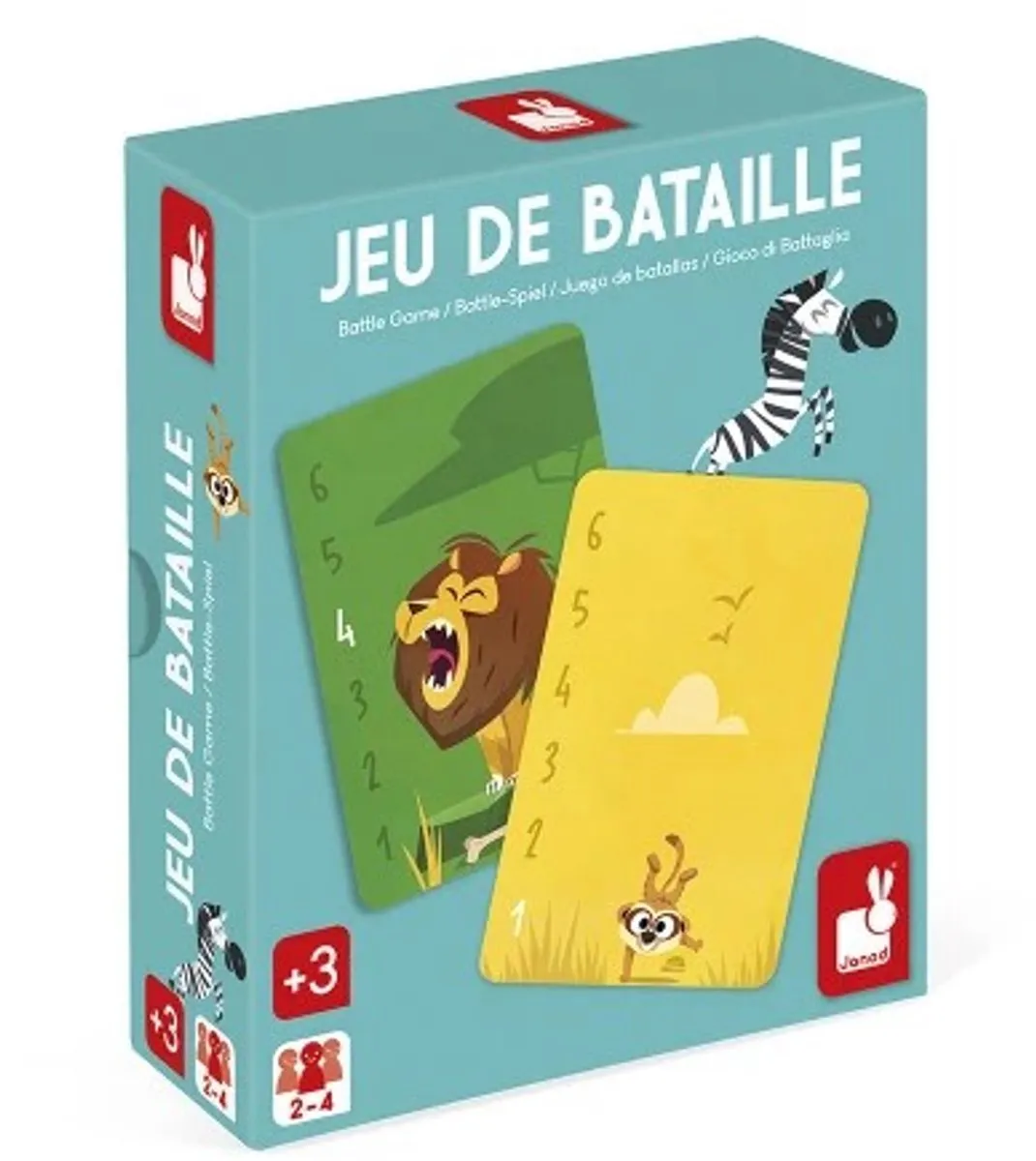 Janod Animals Battle Game J03026