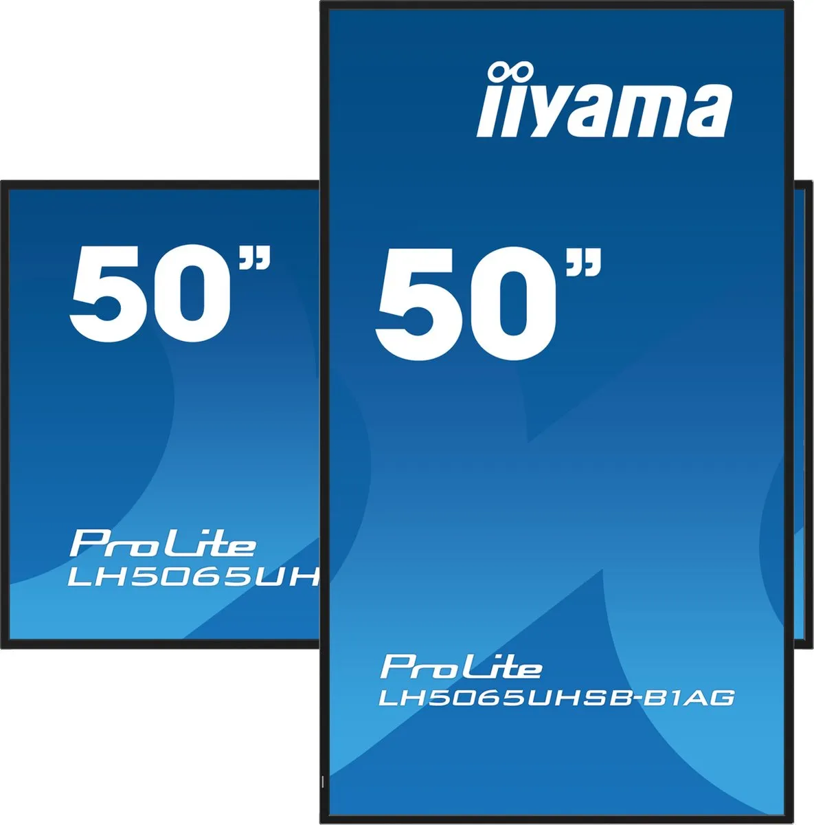 iiyama LH5065UHSB-B1AG Digitale Signage 49.5" 4K LCD - Zwart