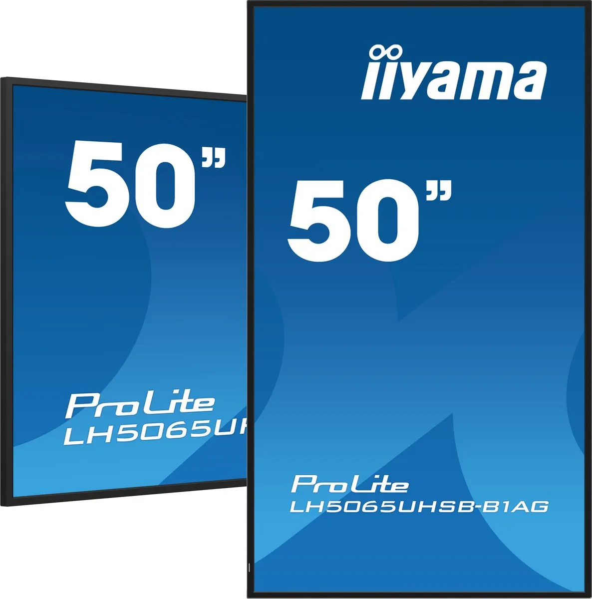 iiyama LH5065UHSB-B1AG Digitale Signage 49.5" 4K LCD - Zwart