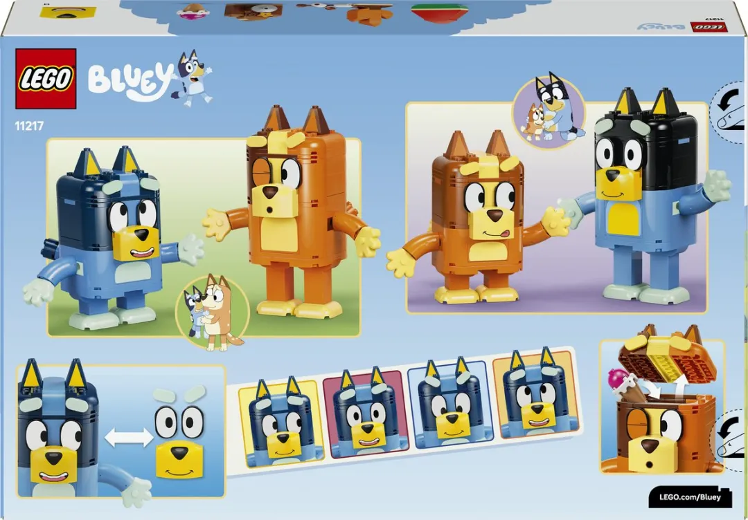 LEGO Bluey Familie Bouwset 11217 - 466 Stukken - Meerkleurig - afbeelding 6 van 6