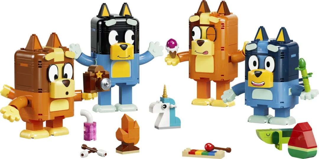 LEGO Bluey Familie Bouwset 11217 - 466 Stukken - Meerkleurig