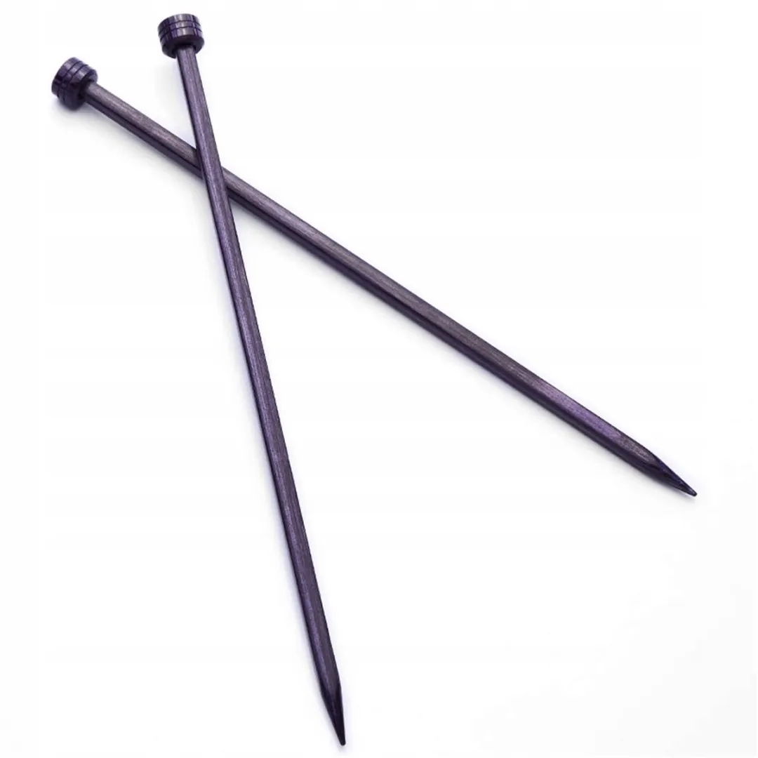 KnitPro J'adore Cubics Rechts Houten Breinaalden 3.75mm - Lavendel