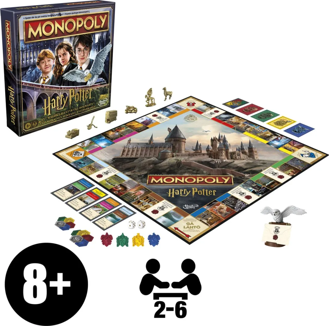 Hasbro Gaming Monopoly Harry Potter Bordspel - 2-6 Spelers - afbeelding 5 van 6