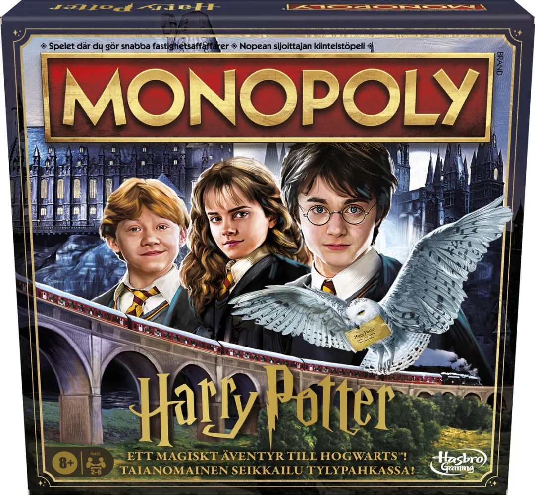 Hasbro Gaming Monopoly Harry Potter Bordspel