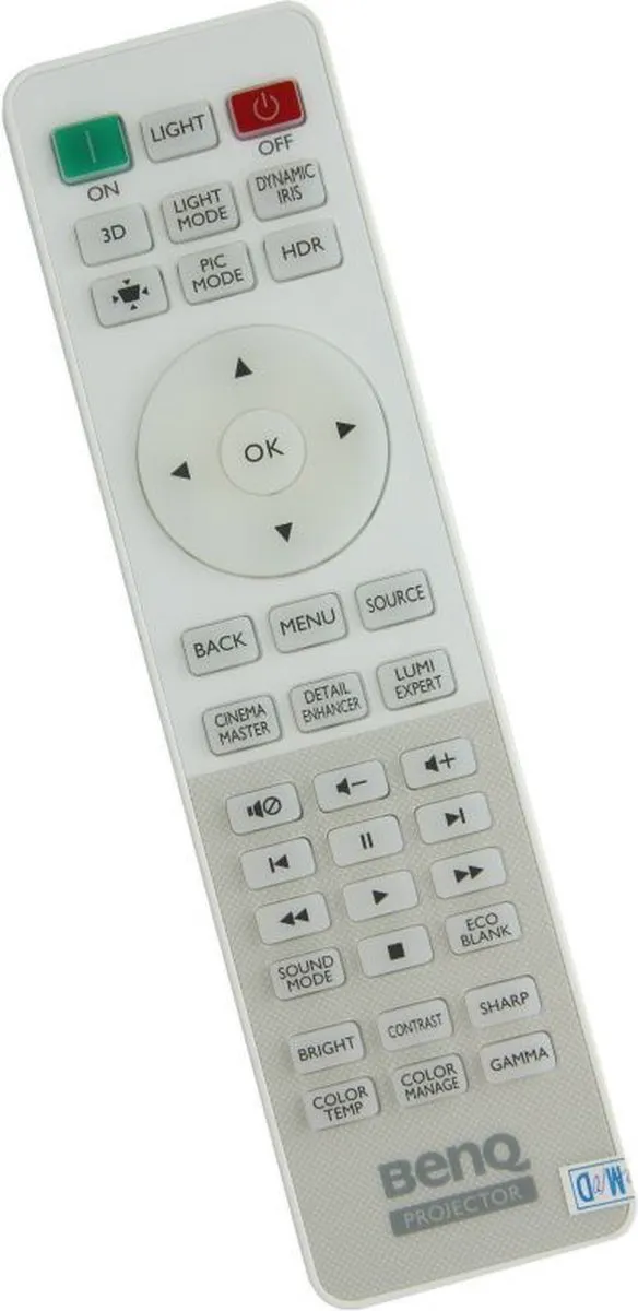 BenQ TK800 Afstandsbediening 5J.JHN06.001