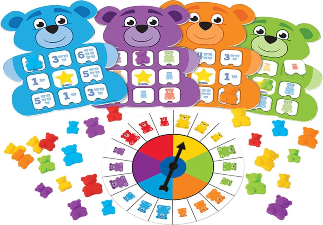 Learning Resources Bingo Bears! - 1 Stuk - Meerkleurig
