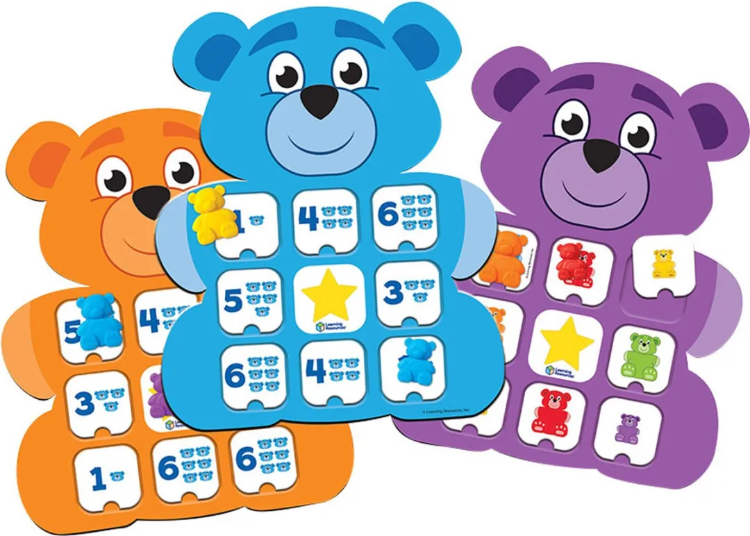 Learning Resources Bingo Bears! - 1 Stuk - Meerkleurig
