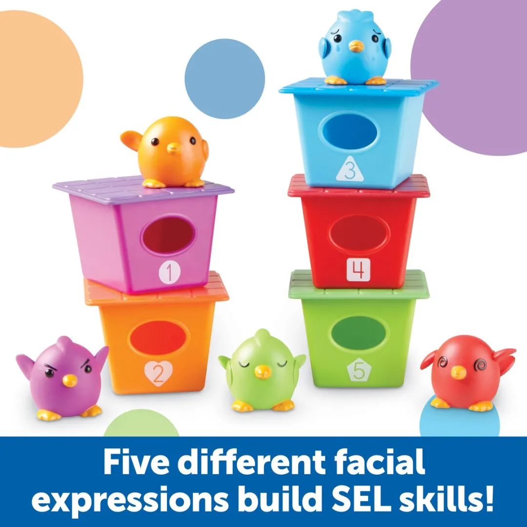 Learning Resources Peek-a-Bird Learning Buddies - Multicolor