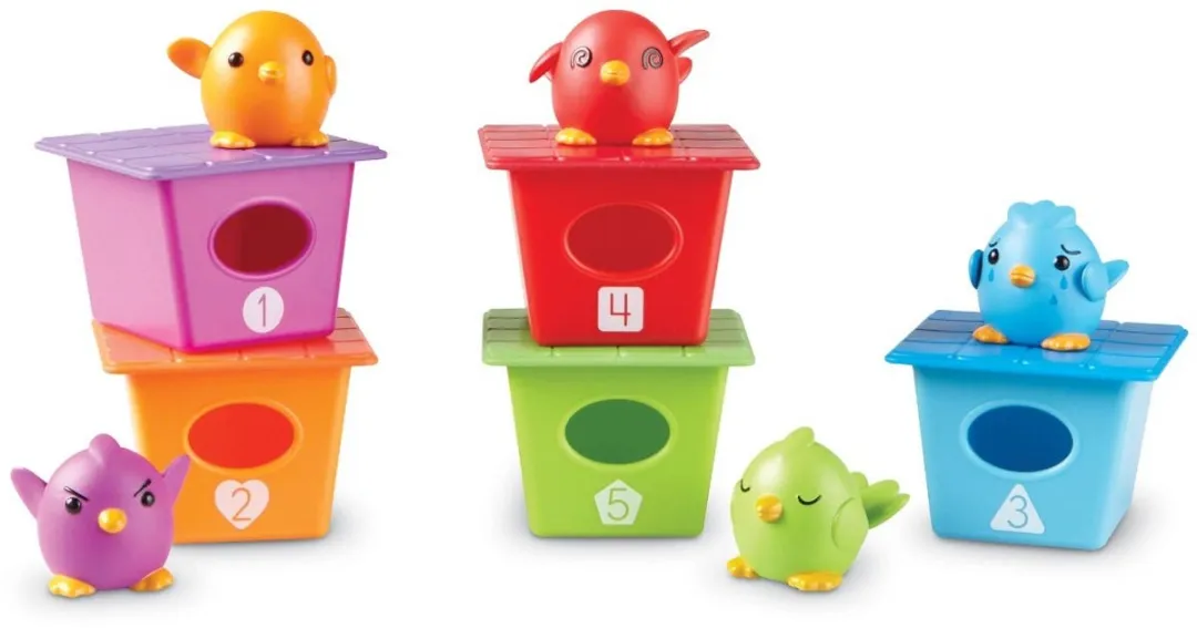 Learning Resources Peek-a-Bird Learning Buddies - Multicolor
