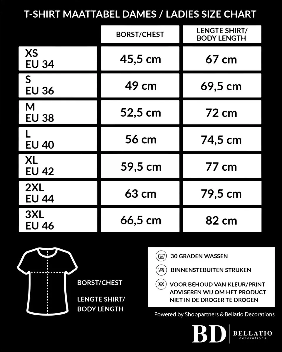 Bellatio Design Carnaval T-shirt I Love Oeteldonk Dames - S - Zwart