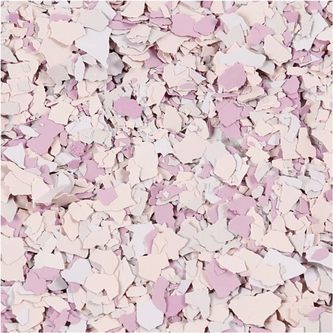 Creativ Company Terrazzo Vlokken Paars 90g