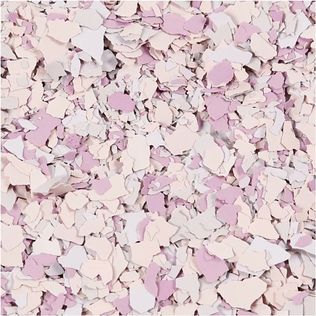 Creativ Company Terrazzo Vlokken Paars 90g