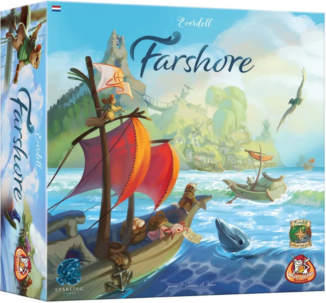 White Goblin Games Farshore Familiespel - 2-6 Spelers - 60 Min