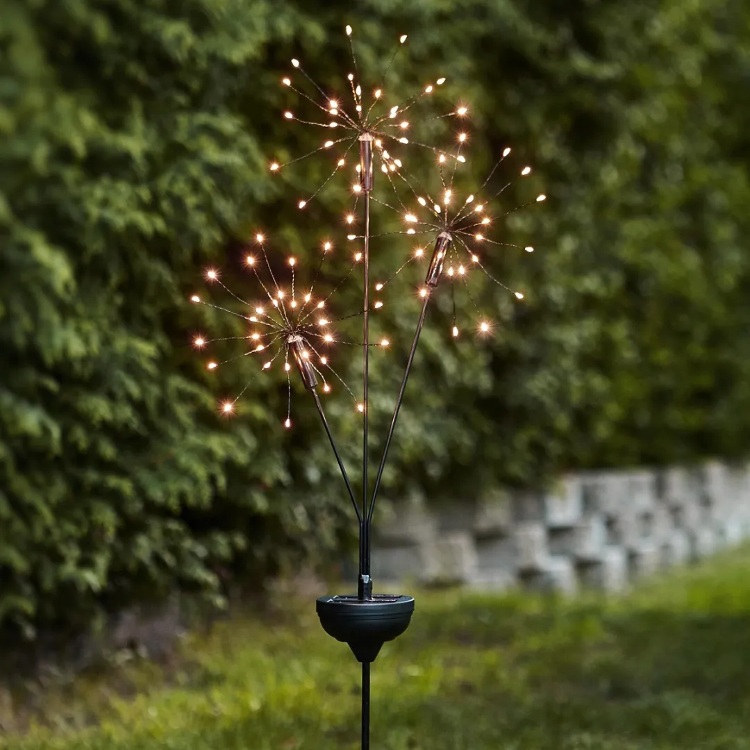 Star Trading Solar Ground Spike Triple Extension - Wit