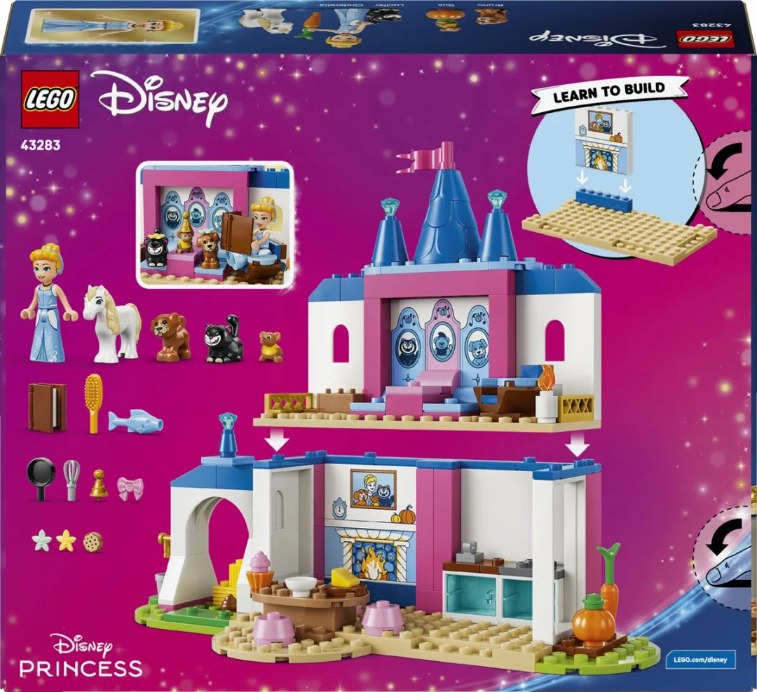 LEGO Disney Princess Assepoesters Kasteel 43283 - 149 Stukken - afbeelding 6 van 6