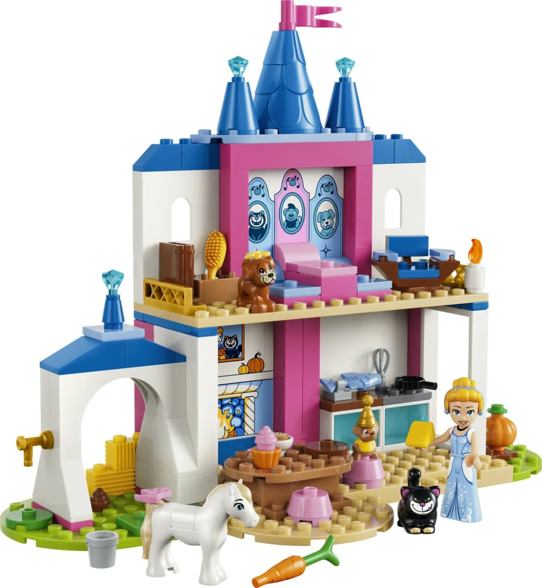 LEGO Disney Princess Assepoesters Kasteel 43283 - 149 Stukken