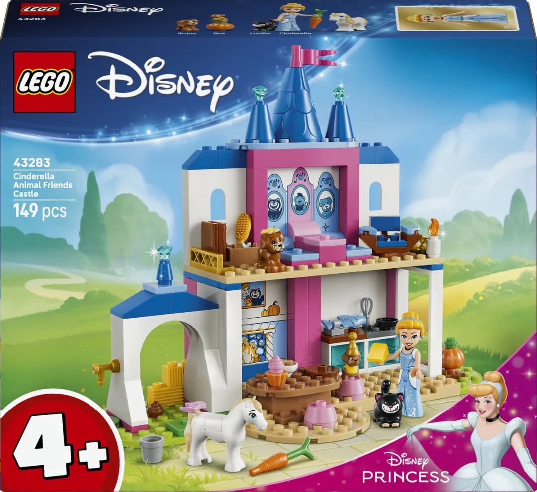LEGO Disney Princess Assepoesters Kasteel 43283 - 149 Stukken