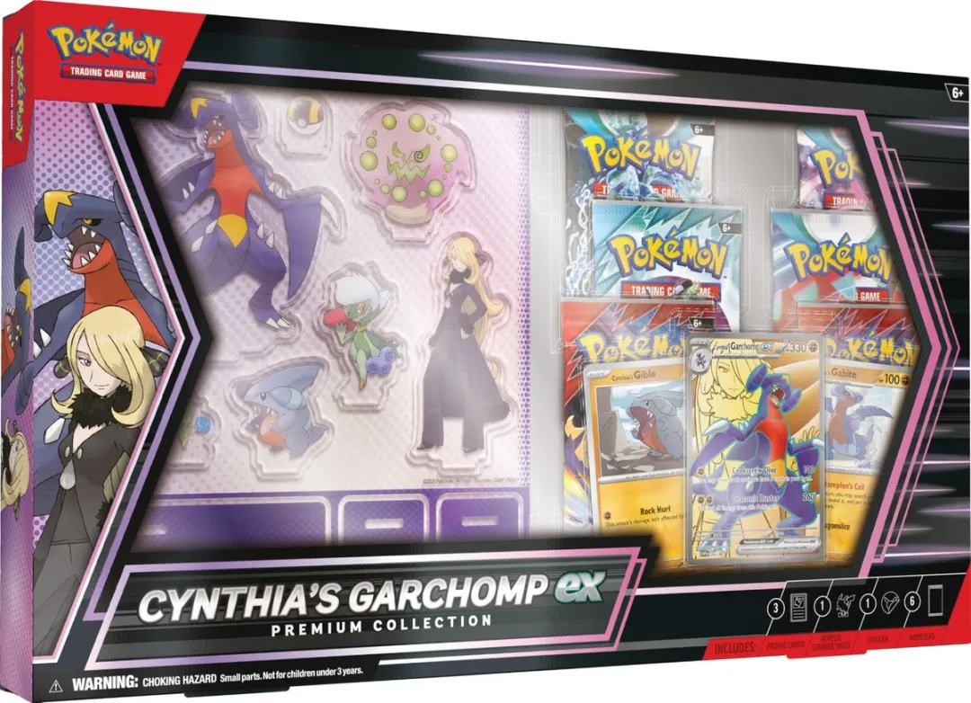 Pokémon TCG Cynthia's Garchomp ex Premium Collection