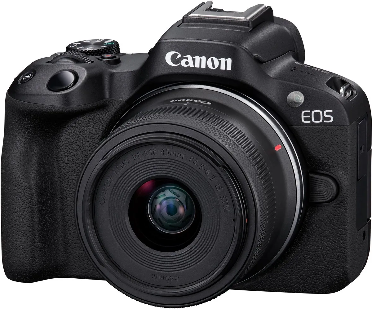 Canon EOS R50 Travel Kit RF-S 18-45mm IS STM - 24,2 MP - 4K