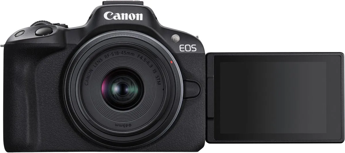 Canon EOS R50 Travel Kit RF-S 18-45mm IS STM - 24,2 MP - 4K