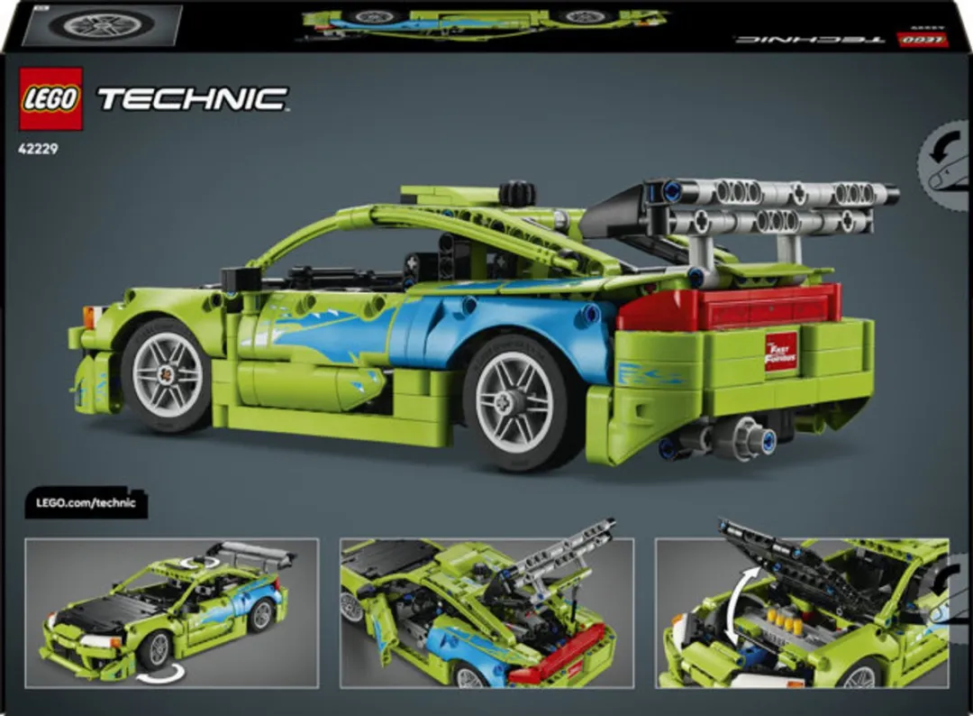 LEGO Technic Fast and Furious Mitsubishi Eclipse 42229 Bouwset - 827 Stukken - Multicolor