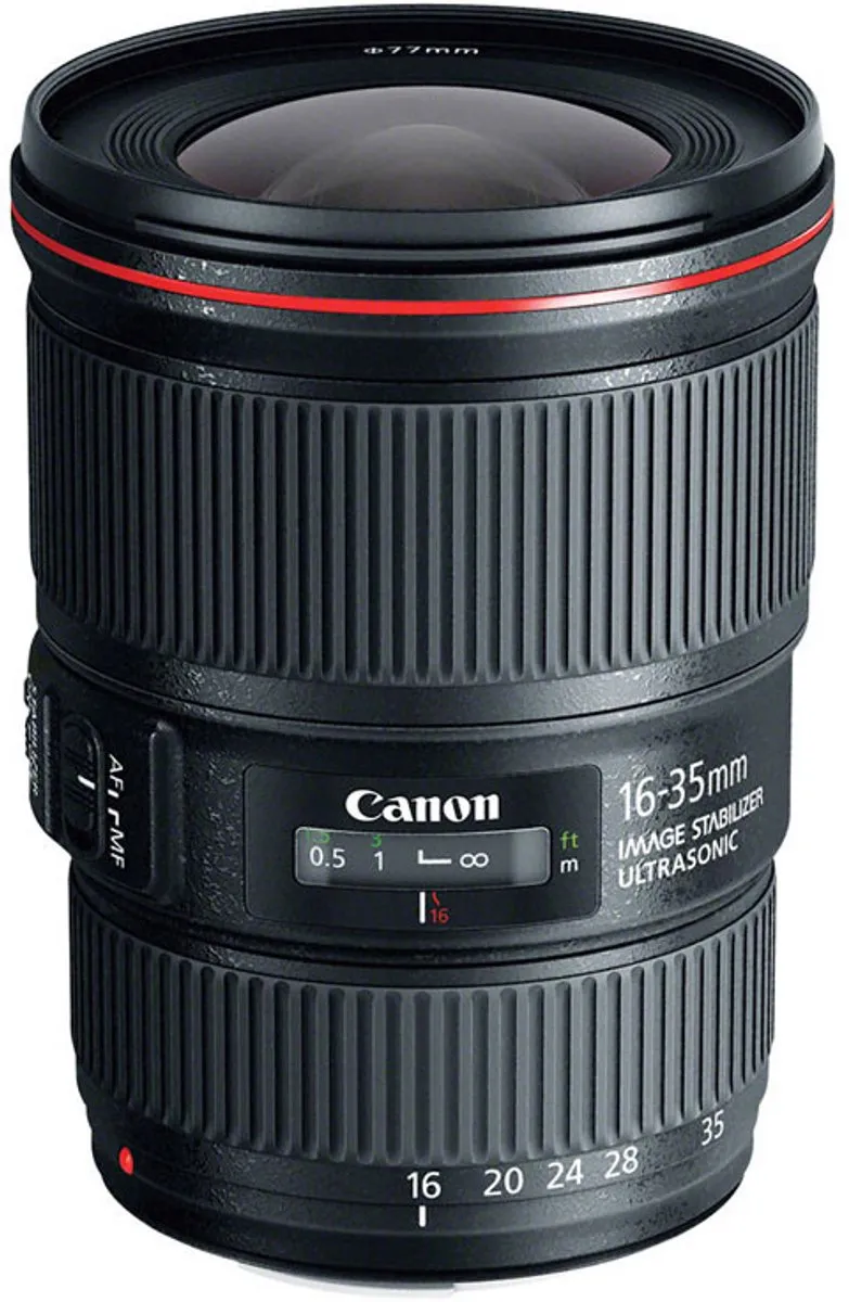 Canon EF 16-35mm f/4L IS USM - 77mm - Zwart - afbeelding 6 van 6
