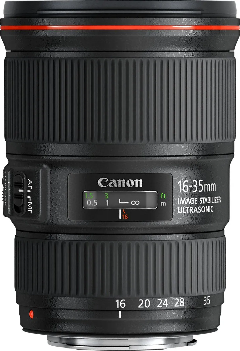 Canon EF 16-35mm f/4L IS USM - 77mm - Zwart