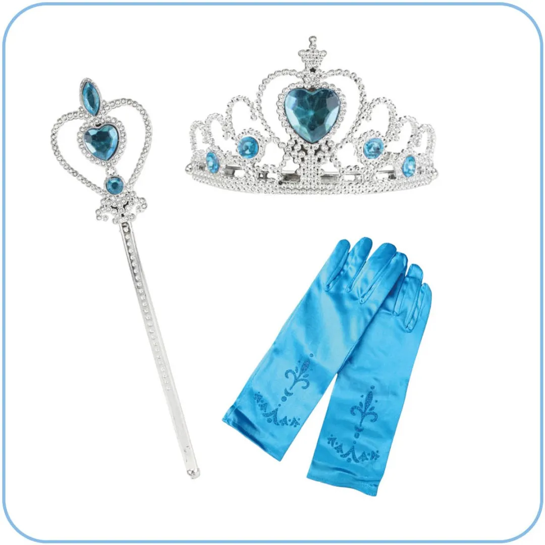 Jobber Toys Prinsessen Kroon Toverstaf Set