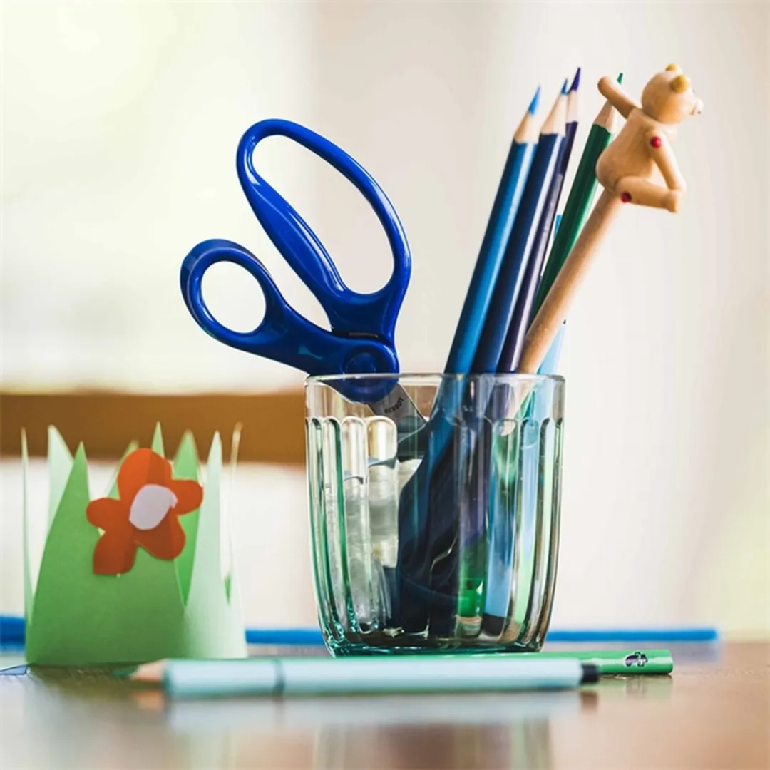 Fiskars Blunt-tip Kids Schaar Blauw