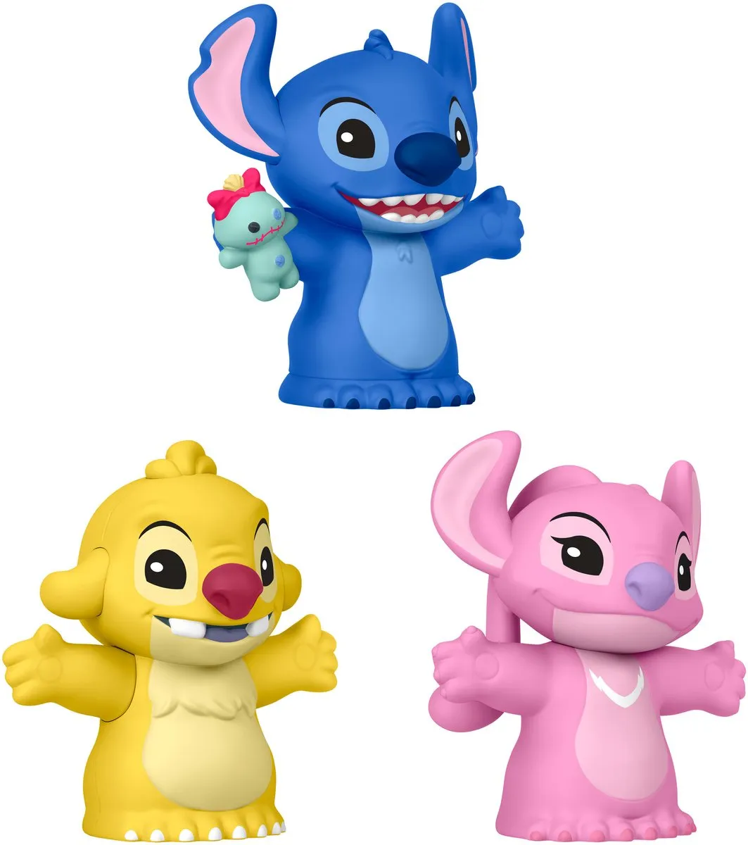 Fisher-Price Little People Collector Disney Stitch & Familie - 3 Figuren