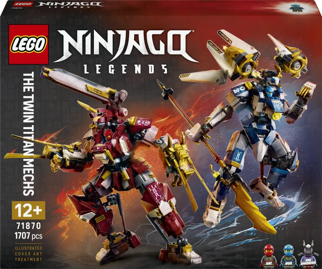 LEGO Ninjago De Twee Torenhoge Mecha 1707 Stuks - Meerkleurig
