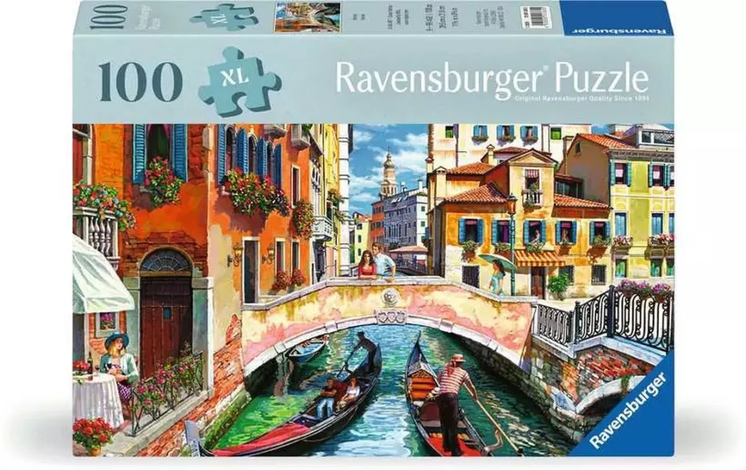 Ravensburger Venice Puzzel 100 Stuks - Meerkleurig - afbeelding 3 van 4