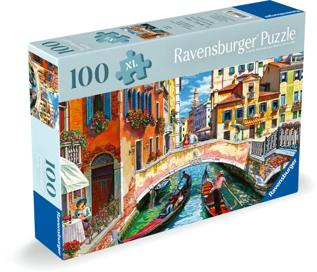 Ravensburger Venice Puzzel 100 Stuks - Meerkleurig - afbeelding 2 van 4