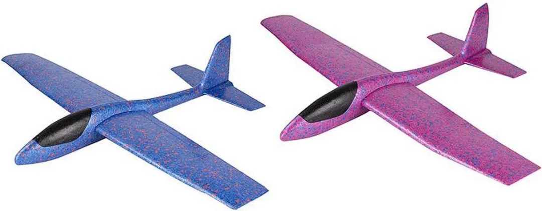 Eddy Toys Glider Schuim Vliegtuig 66x84cm