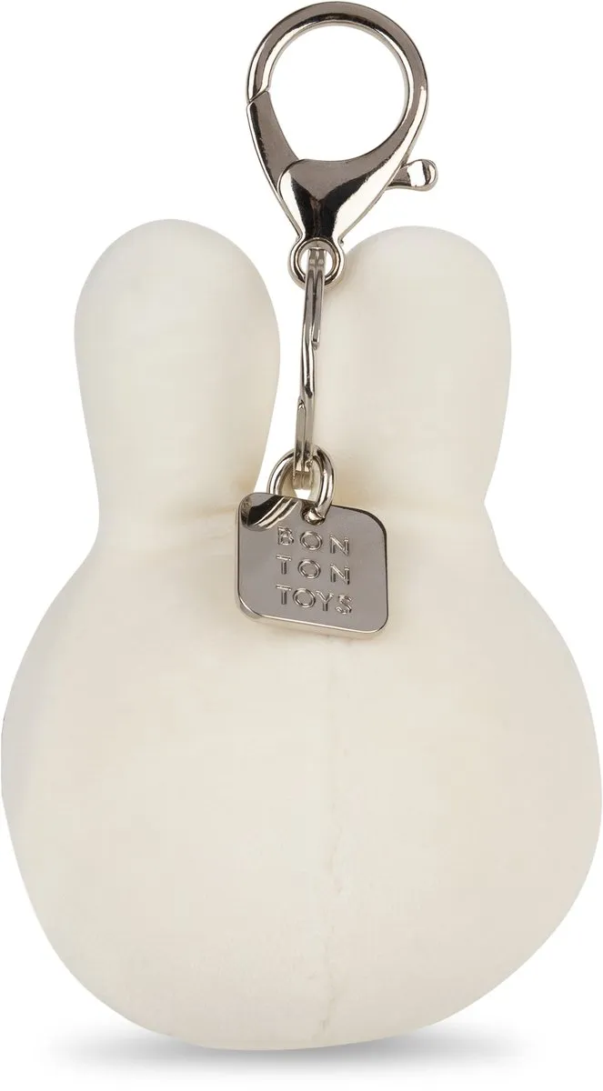Bon Ton Toys Nijntje Squish Ball Sleutelhanger - 9 cm - Offwhite