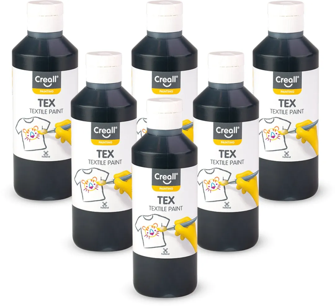 Creall Textielverf Zwart